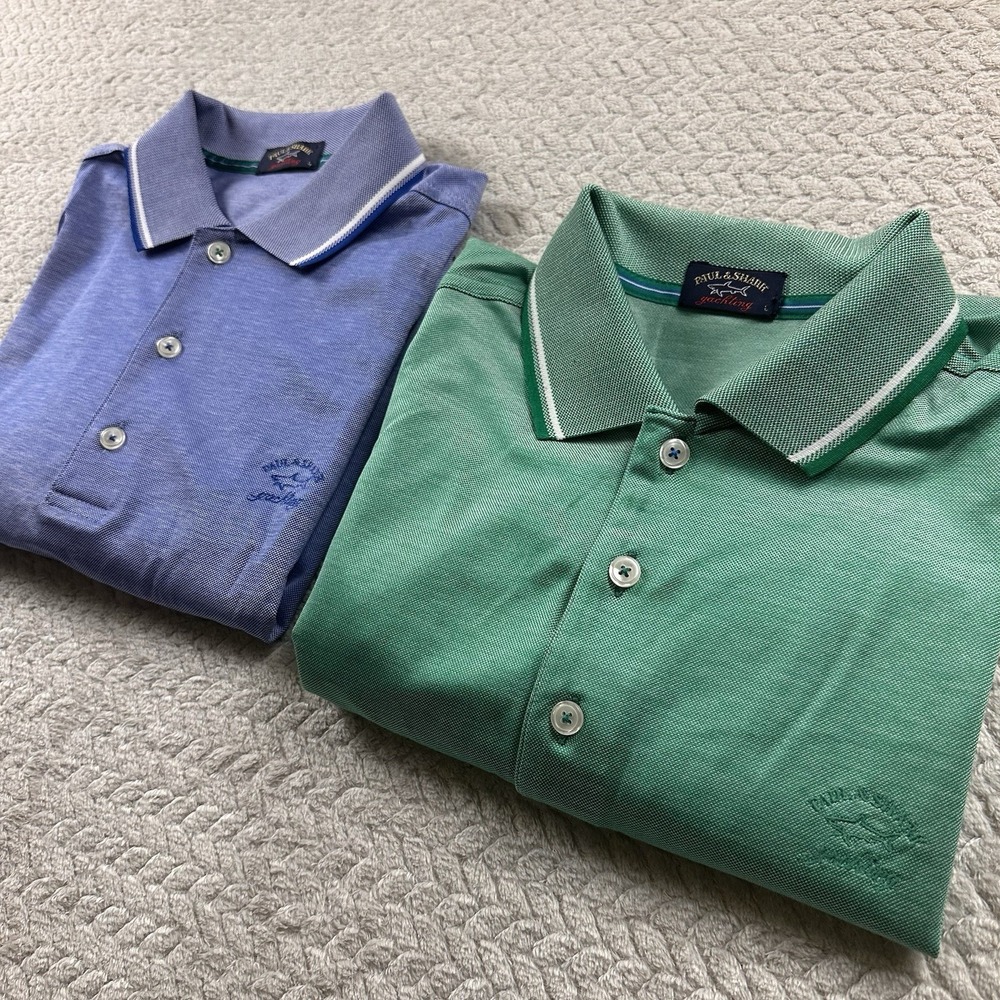 Mens Paul & Shark Italy golf polo shirt Men's Large Sophisticated Luxury Boss - Picture 2 of 16